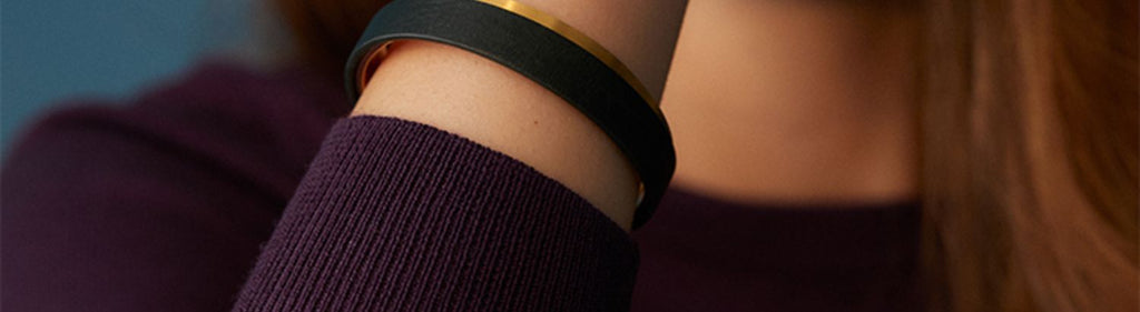 Titanium Steel Leather Bracelet Couple Bracelet Women's Niche Design Men's Accessories Light Luxury Style