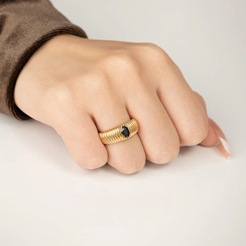 Elegant Lazy Light Luxury Simple Personality Design Southern France Series Ring Gold Necklace David Jewelrygold necklace david jewelry003