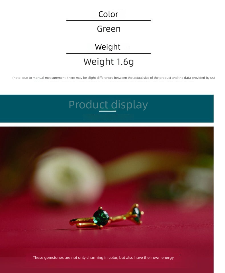 925 Silver Imitation Crystal Earrings Non-Pierced Women Super Fairy Temperament French Ear Hooks High-End Side Ear Bone Clips Jewelry Davidjewelry david