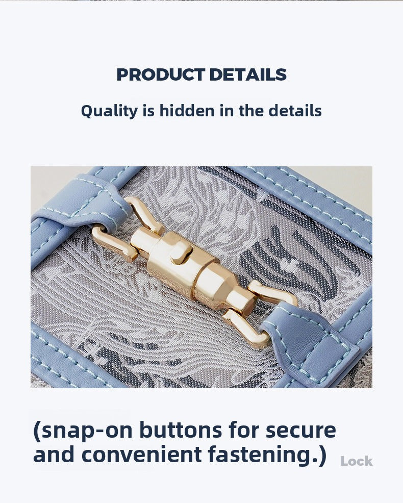 Source Manufacturer Vintage Exquisite Jewelry Box Storage Embroidery Portable Earrings Necklace Ring High-end Jewelry Box Bag Jewelry David Tiffany Gold Necklacejewelry david Tiffany gold necklace