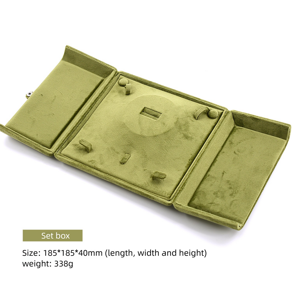 Double Door Velvet Ring Box Pair Ring Box Earring Box Pendant Box Stud Box Bracelet Box Bangle Box