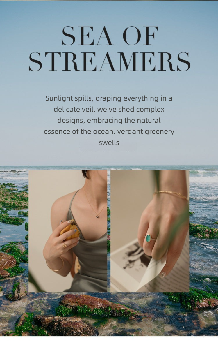 925 Silver Ring French Fashion Lazy Temperament Light Luxury Simple Retro Ring David Gold Necklacedavid gold necklace003