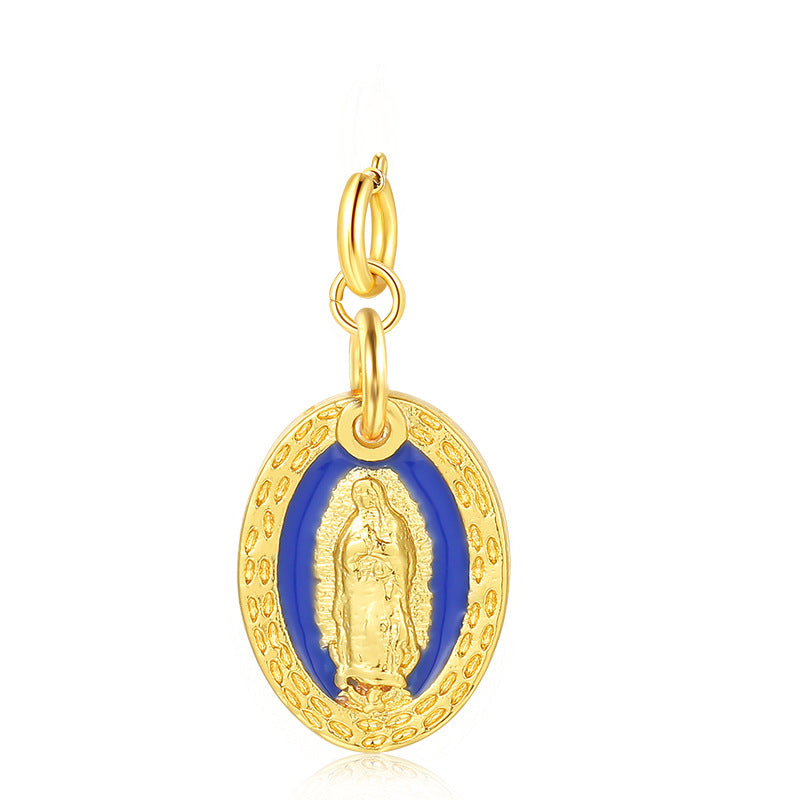 Copper Alloy Pendant [Exclusive for Fans] Antique Feel Gold Coin Vintage Jewelry Pendant David Jewelrydavid jewelry