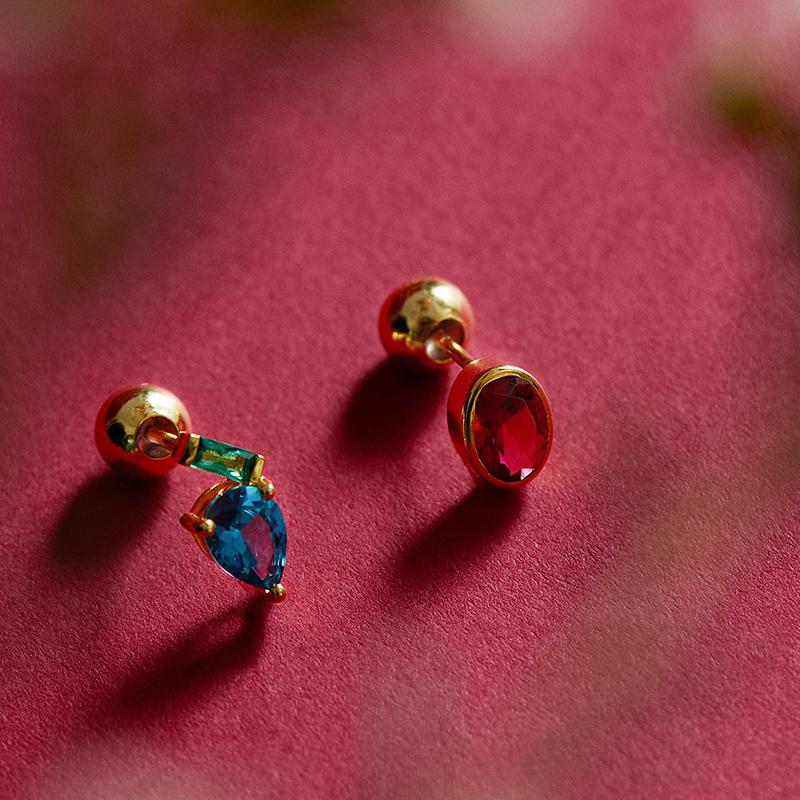 Earrings Trendy Small Earrings Accessories High-End Design French Earrings Gold Necklace Davidgold necklace david001