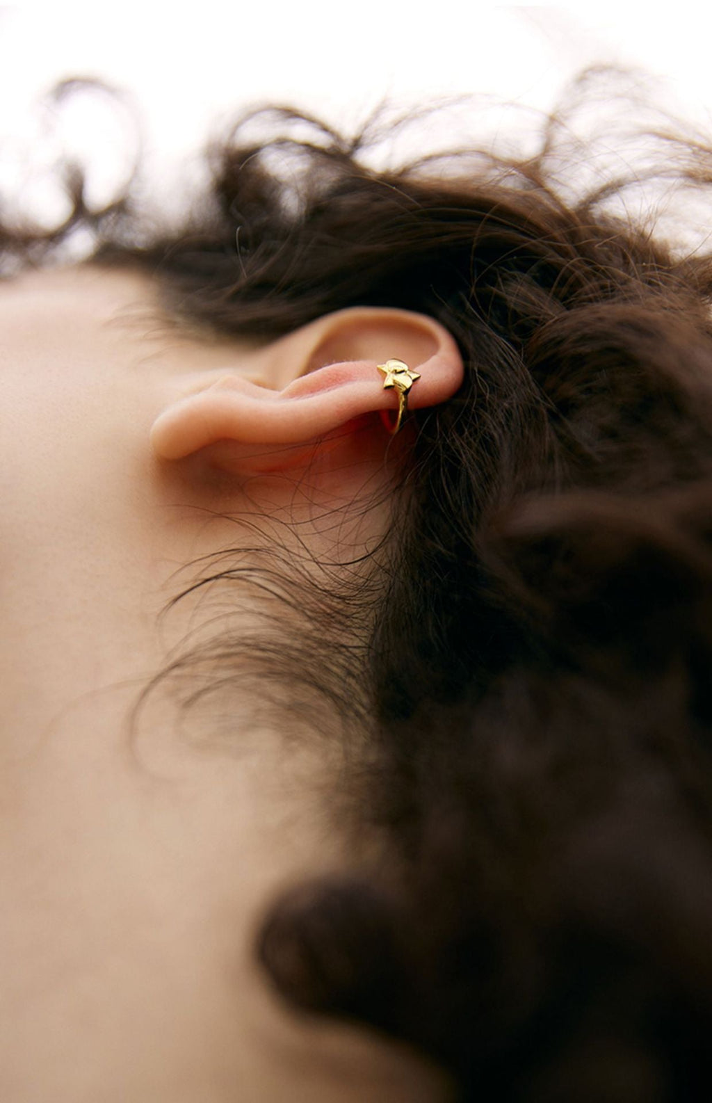 Copper Alloy Enamel Earrings Butterfly Orchid Ear Clips for Women Without Pierced Ears Light Luxury High-end French Niche Earrings Gold Necklace Jewelry Davidgold necklace jewelry david