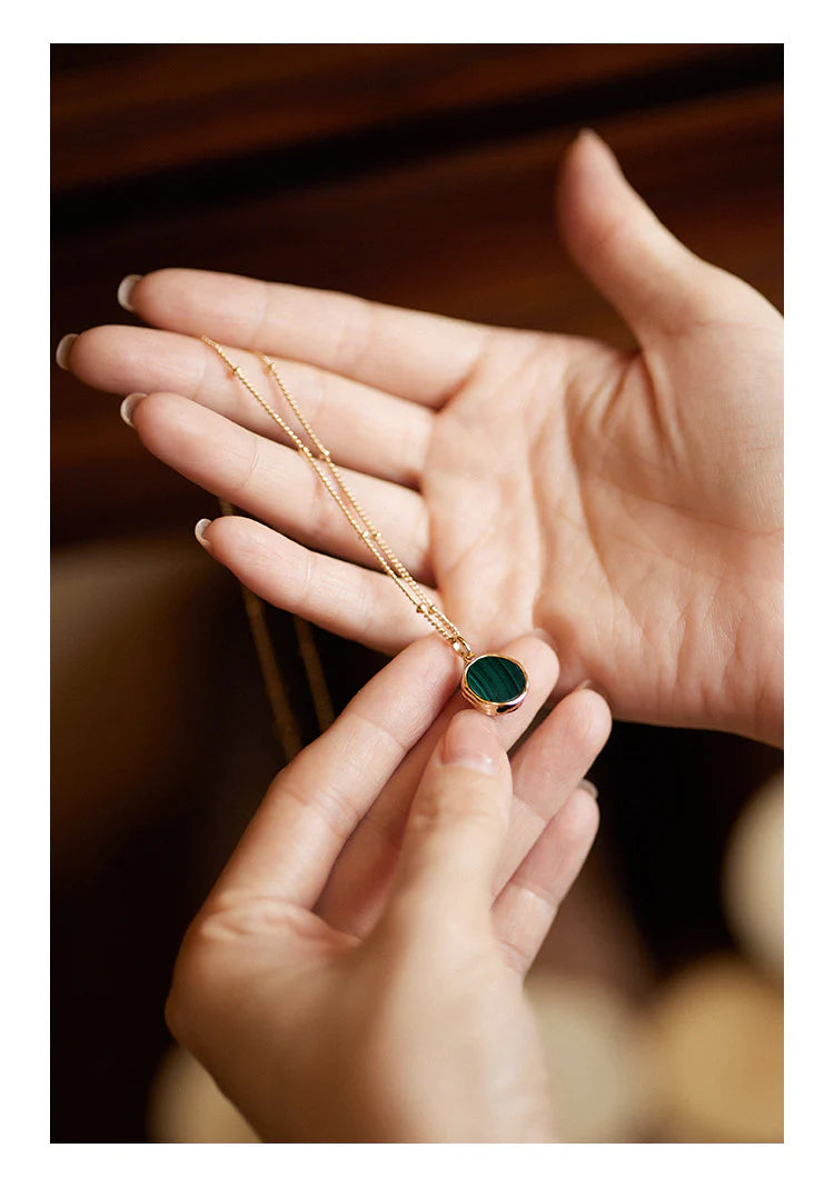 French Style Lazy Temperament Fashion Retro Light Luxury Necklace Pendant David Gold Necklace Jewelrydavid gold necklace jewelry002