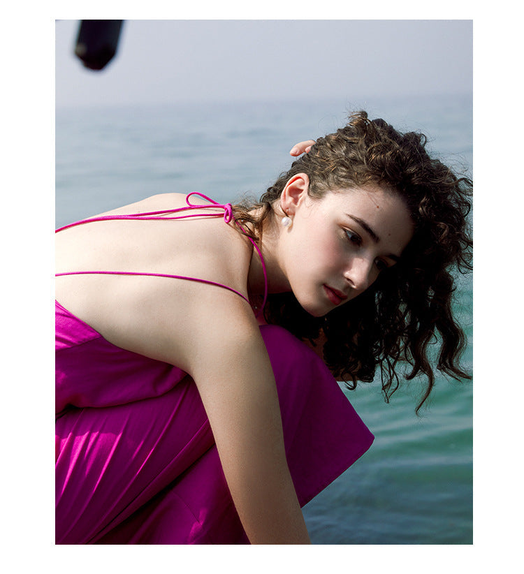 925 Sterling Silver High-End Simple Elegant Earrings French Niche Design Earrings Jewelry Gold Necklacejewelry gold necklace001