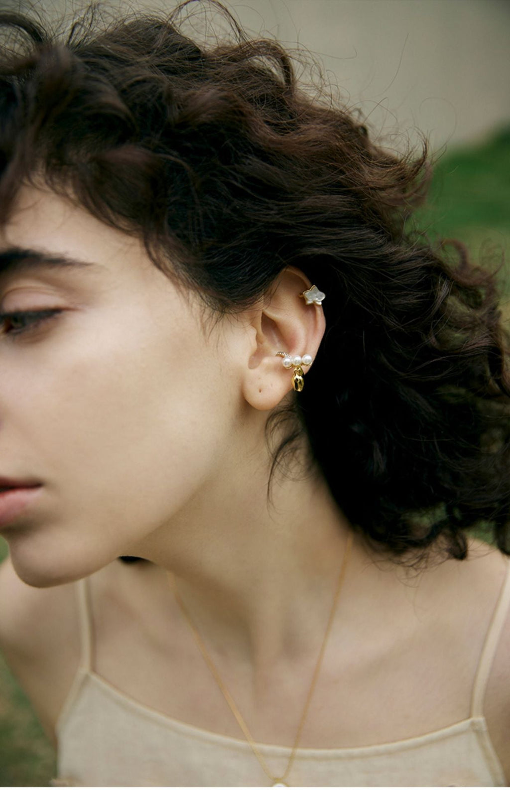 Copper Alloy Enamel Earrings Butterfly Orchid Ear Clips for Women Without Pierced Ears Light Luxury High-end French Niche Earrings Gold Necklace Jewelry Davidgold necklace jewelry david