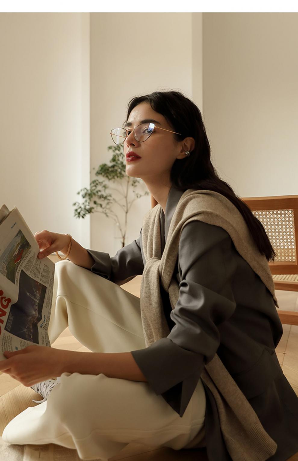 Zircon Ear Clip Style Non-Pierced Women's Earrings Vintage Non-Hole Ear Cuff David Jewelry Gold Necklacedavid jewelry gold necklace