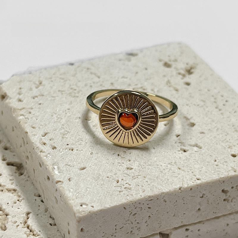 South French Series French Style Simple Fashion Lazy Ring Gold Necklace Jewelrygold necklace jewelry003