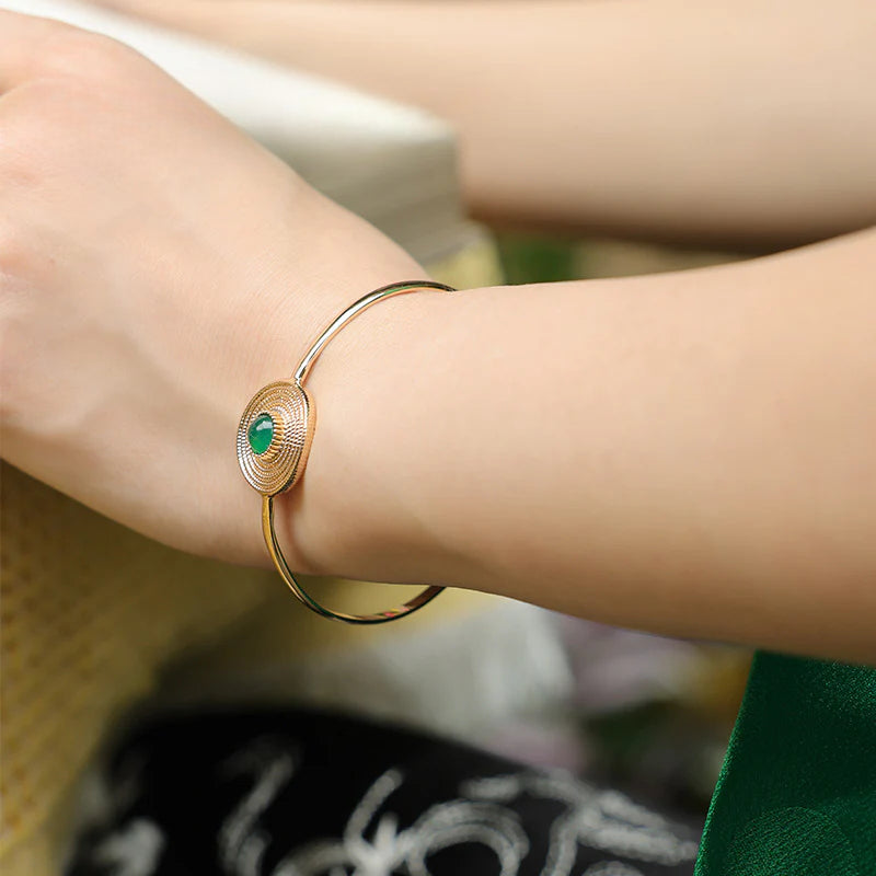 South French Style Bracelet Elegant Simple French Retro Personality Fashion Bracelet David Gold Necklace Jewelrydavid gold necklace jewelry