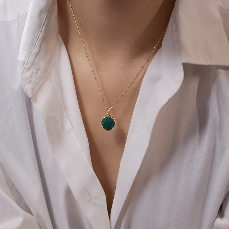 French Style Lazy Temperament Fashion Retro Light Luxury Necklace Pendant David Gold Necklace Jewelrydavid gold necklace jewelry002