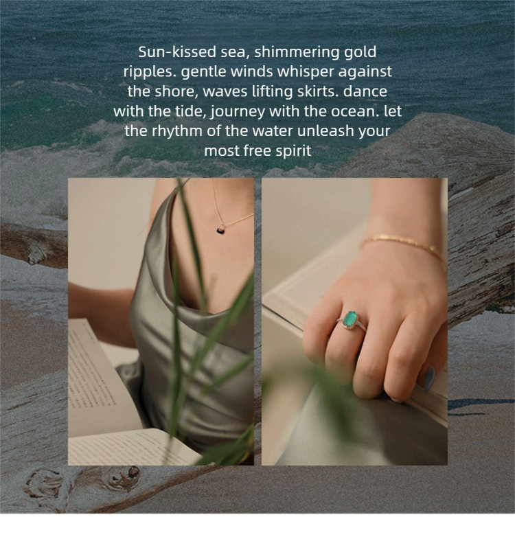 925 Silver Ring French Fashion Lazy Temperament Light Luxury Simple Retro Ring David Gold Necklacedavid gold necklace003