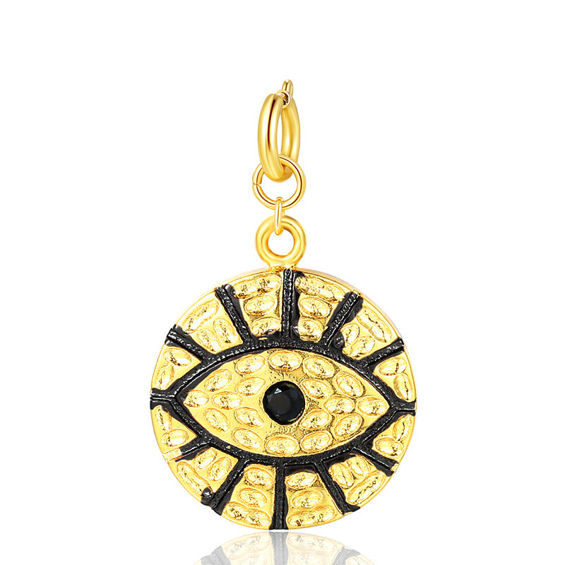 Copper Alloy Pendant [Exclusive for Fans] Antique Feel Gold Coin Vintage Jewelry Pendant David Jewelrydavid jewelry