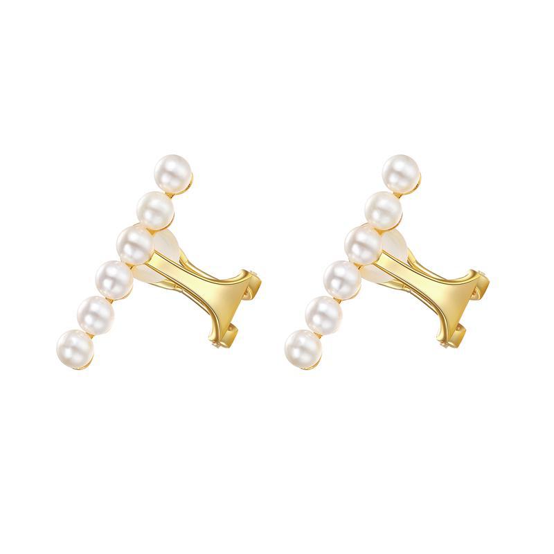 Ear Clip No Piercing Clip-on Earrings Clip Style French High-end Ear Bone Ear Jewelry Gold Necklace Jewelrygold necklace jewelry