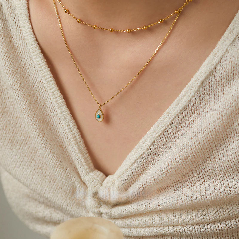 Chain 925 Silver French Light Luxury Design Fashion Simple Style Necklace Pendant Gold Necklace Davidgold necklace david002002