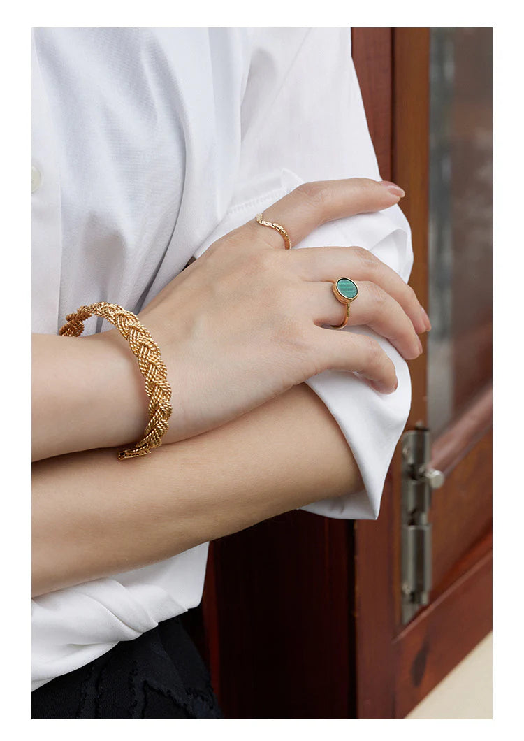 French Retro Simple Elegant Fashion Classic Design Light Luxury Bracelet David Gold Necklacedavid gold necklace