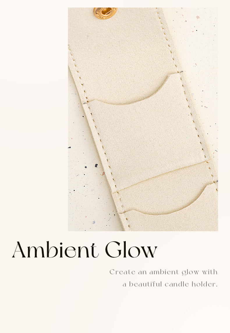 Portable Ring Bag Box Small Velvet High-end Storage High-Value Light Luxury Travel Earrings Jewelry Storage Box Gold Necklace David Jewelry Tiffanygold necklace david jewelry Tiffany