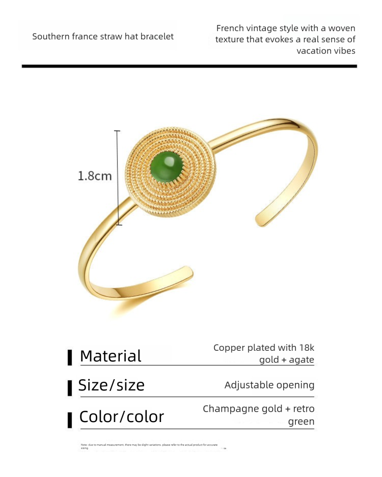 South French Style Bracelet Elegant Simple French Retro Personality Fashion Bracelet David Gold Necklace Jewelrydavid gold necklace jewelry