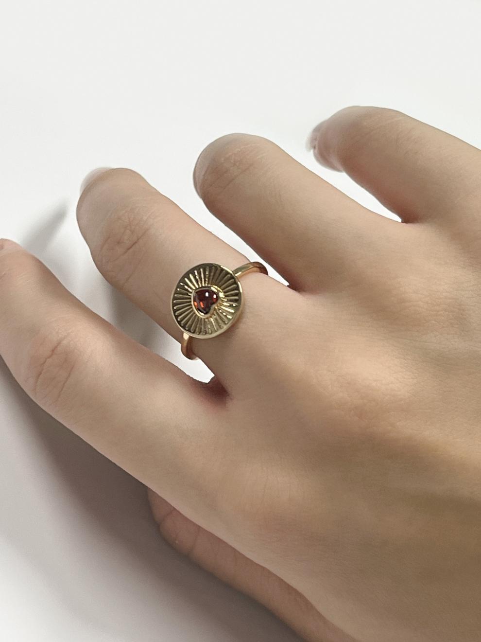 South French Series French Style Simple Fashion Lazy Ring Gold Necklace Jewelrygold necklace jewelry003