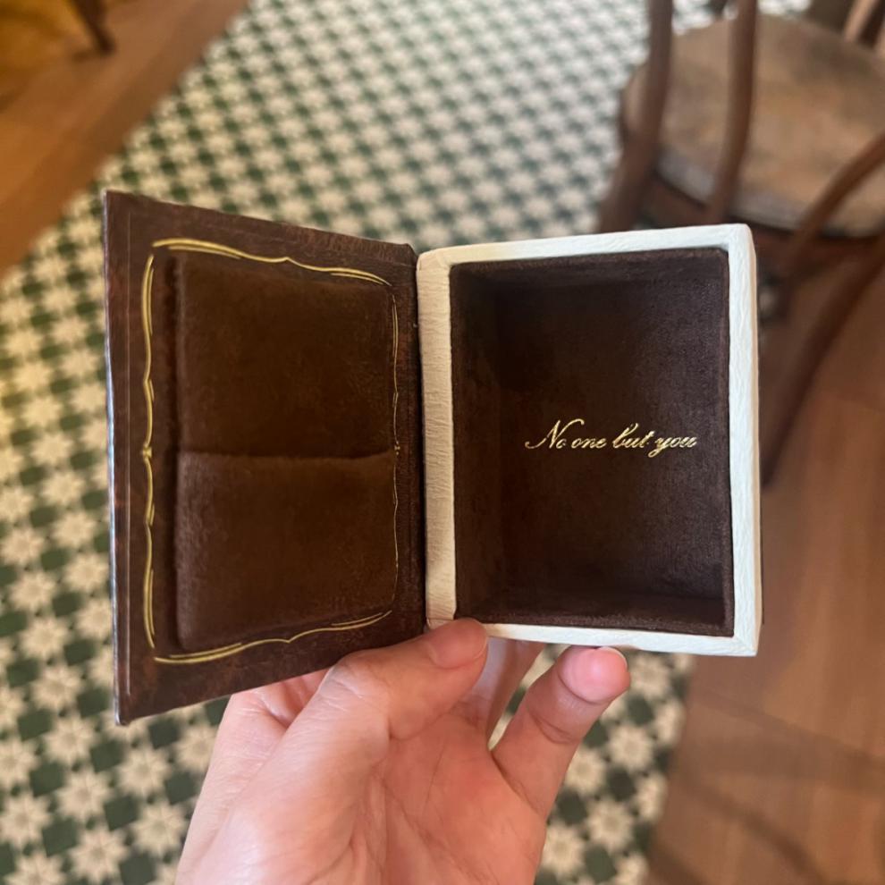 French Retro Creative Simple Exquisite Fashion Book Ornament Box