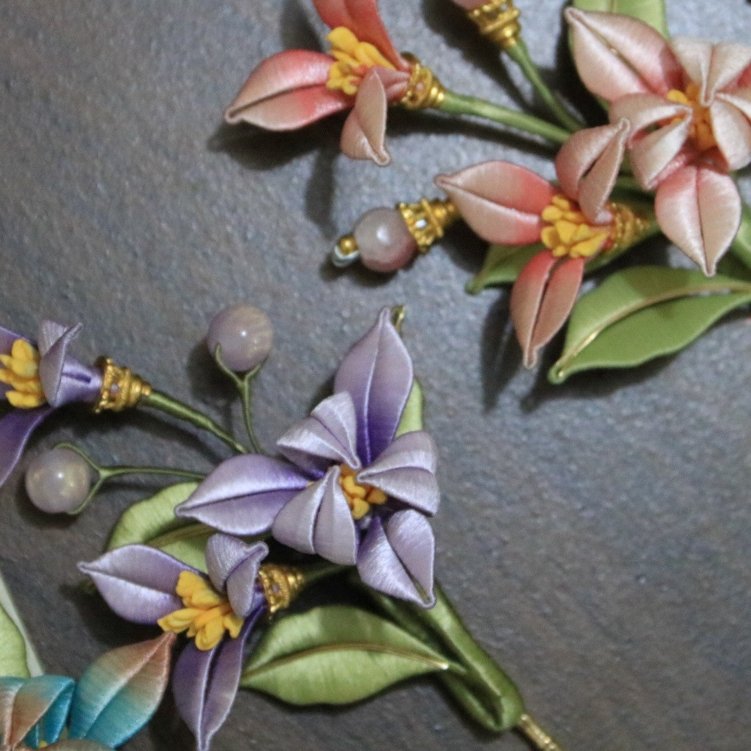 Intangible Cultural Heritage Flower Hairpin Chinese Style Jewelry