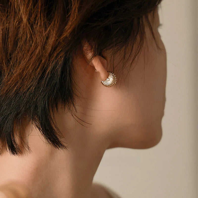 Copper Alloy Synthetic Zircon Earrings French Retro Fashion Elegant Light Luxury Simple Earrings Gold Necklace Davidgold necklace david001