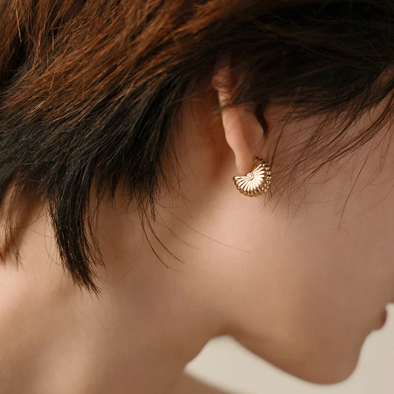 Copper Alloy Synthetic Zircon Earrings French Retro Fashion Elegant Light Luxury Simple Earrings Gold Necklace Davidgold necklace david001