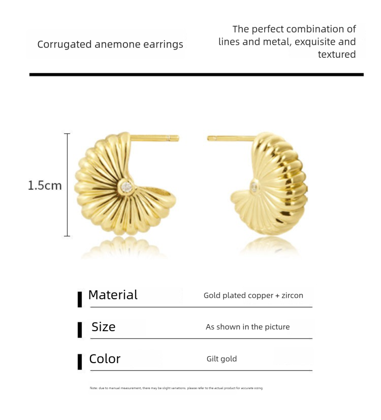 Copper Alloy Synthetic Zircon Earrings French Retro Fashion Elegant Light Luxury Simple Earrings Gold Necklace Davidgold necklace david001