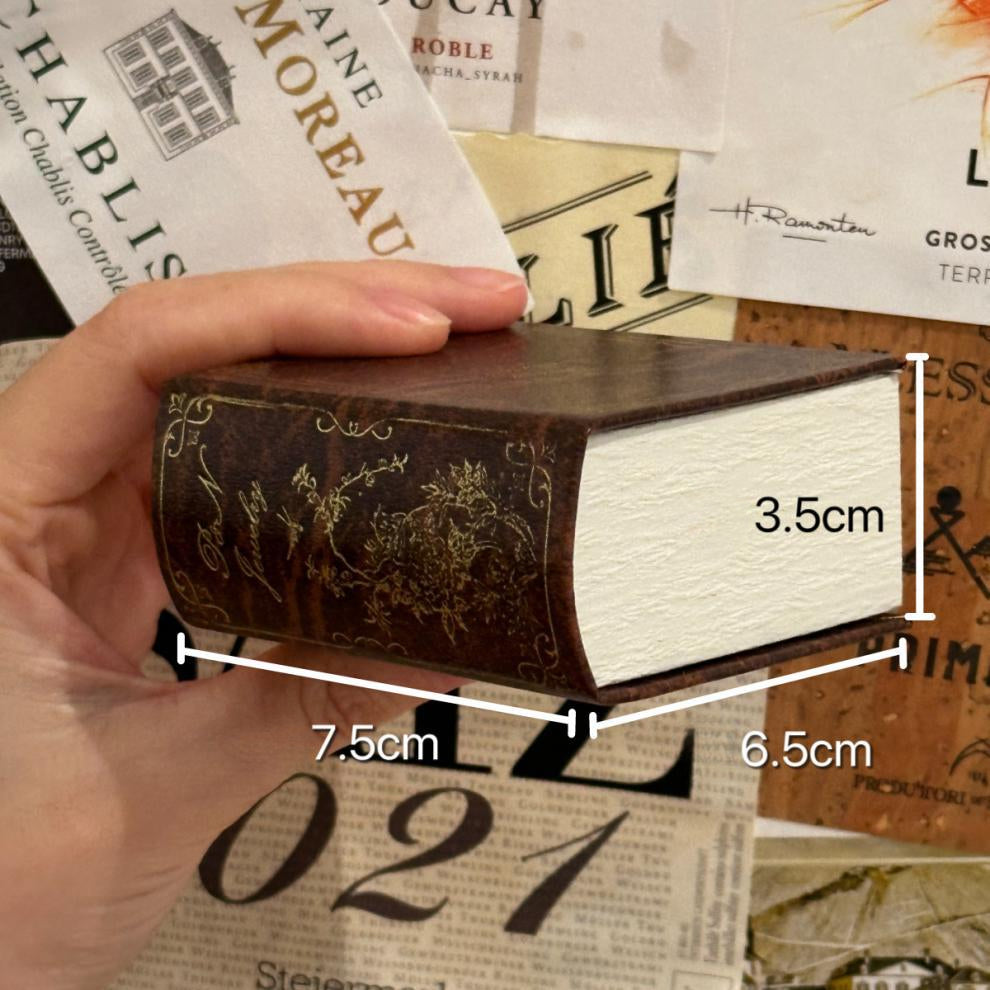 French Retro Creative Simple Exquisite Fashion Book Ornament Box