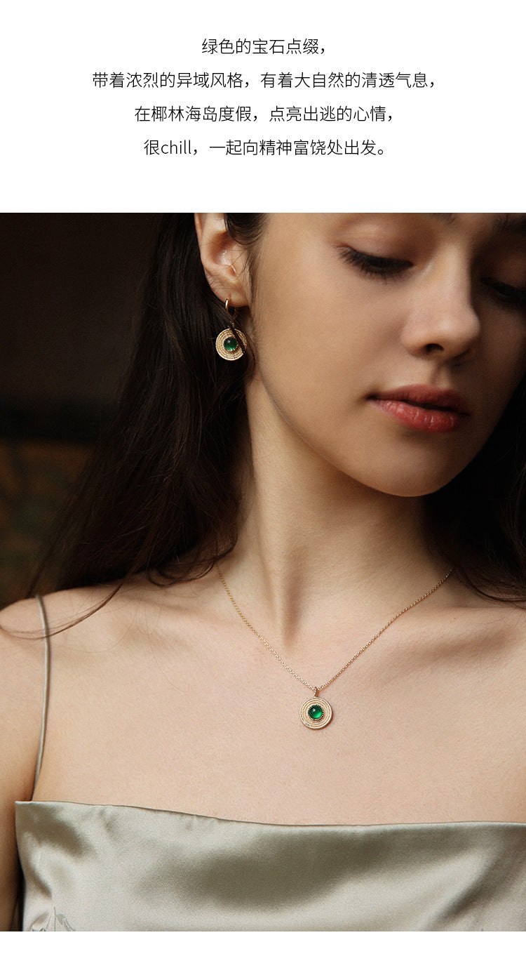 Copper Alloy Ring French Style Elegant Lazy Design Quality New Light Luxury Necklace