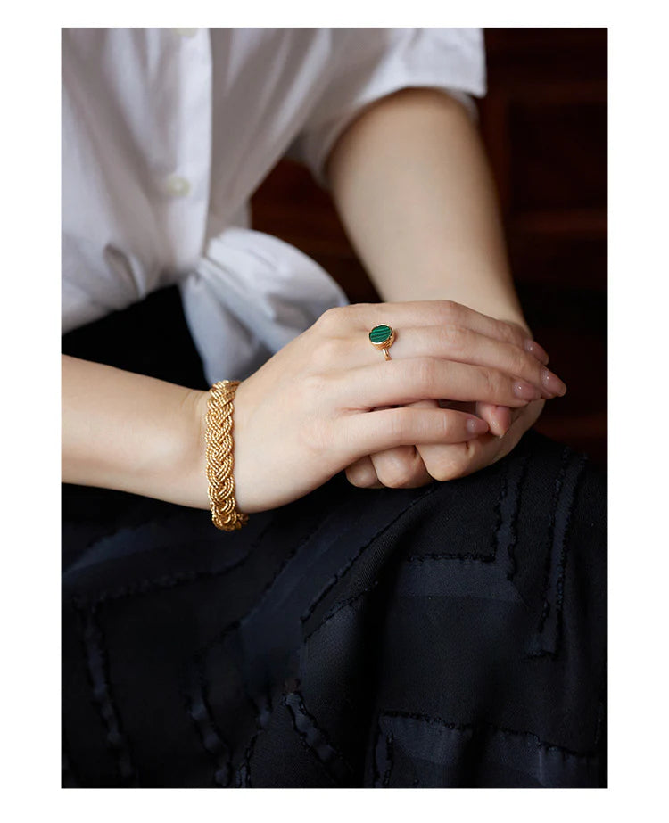 French Retro Simple Elegant Fashion Classic Design Light Luxury Bracelet David Gold Necklacedavid gold necklace