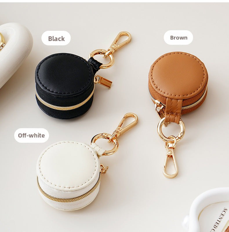 TiffanyCross-Border Direct Supply Jewelry Bag for Business Trips and Travel Portable Earrings Rings Storage Box Jewelry Organizer