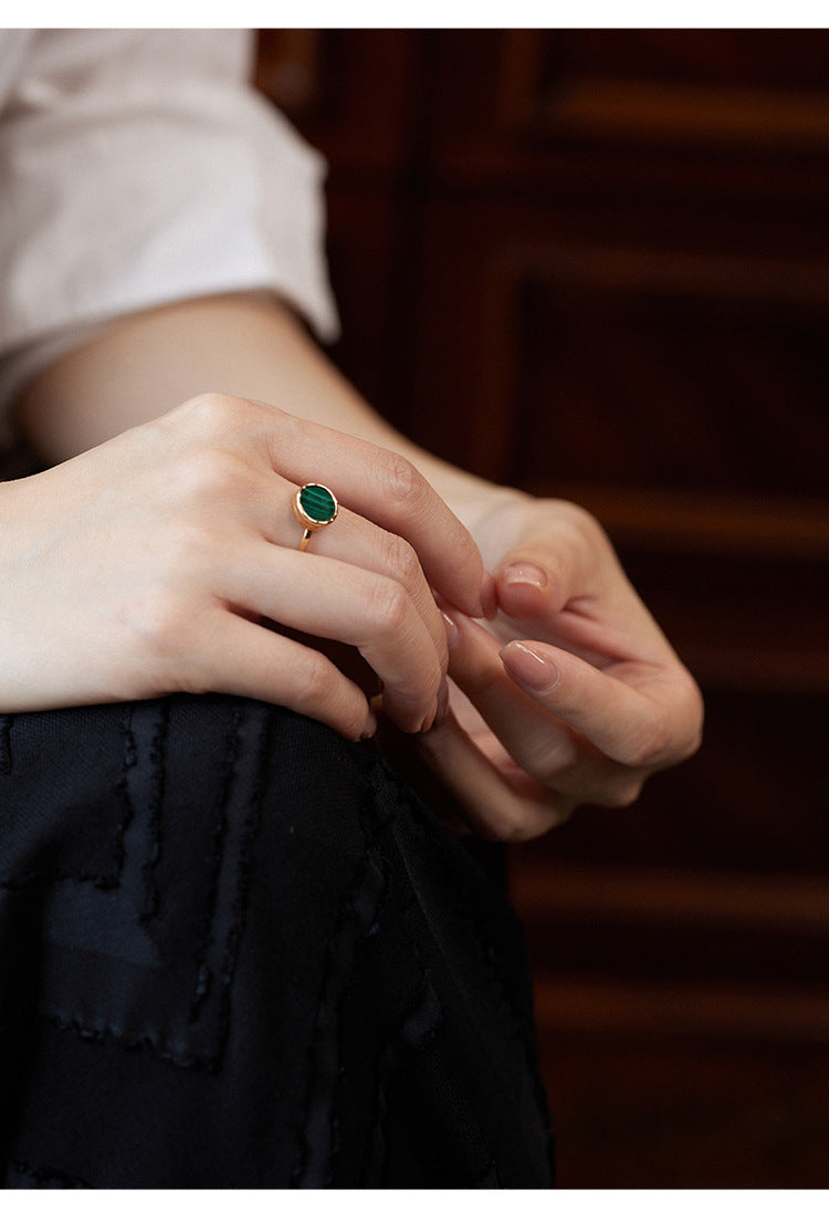 French Style Lazy Temperament Fashion Retro Light Luxury Necklace Pendant David Gold Necklace Jewelrydavid gold necklace jewelry002