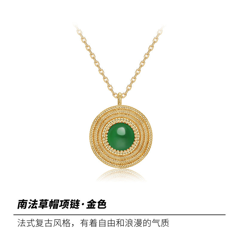 Copper Alloy Ring French Style Elegant Lazy Design Quality New Light Luxury Necklace