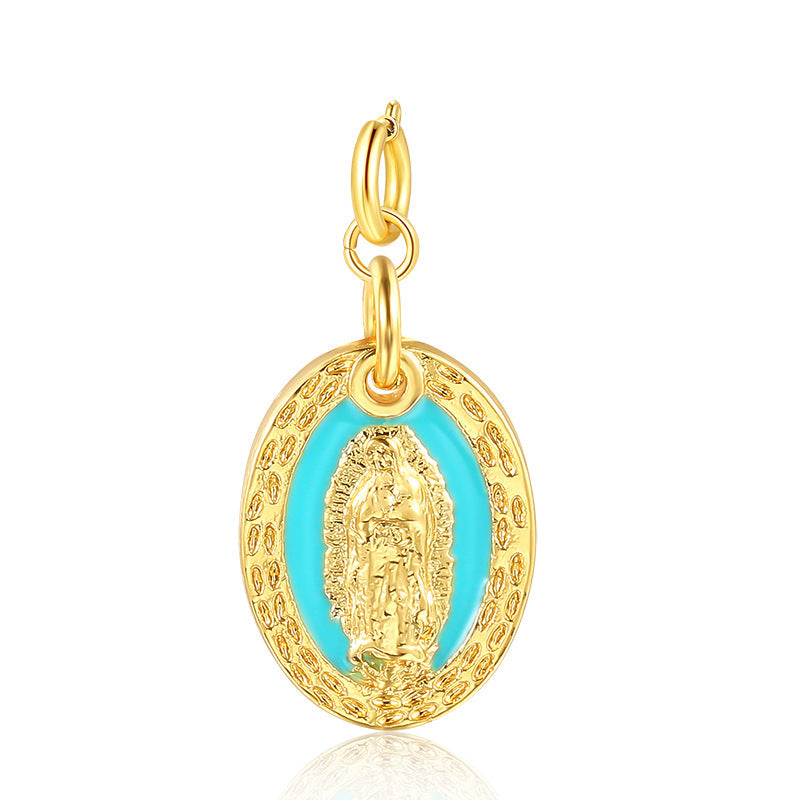Copper Alloy Pendant [Exclusive for Fans] Antique Feel Gold Coin Vintage Jewelry Pendant David Jewelrydavid jewelry