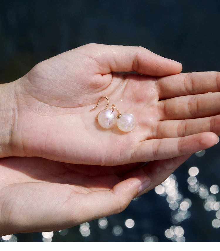 925 Sterling Silver High-End Simple Elegant Earrings French Niche Design Earrings Jewelry Gold Necklacejewelry gold necklace001