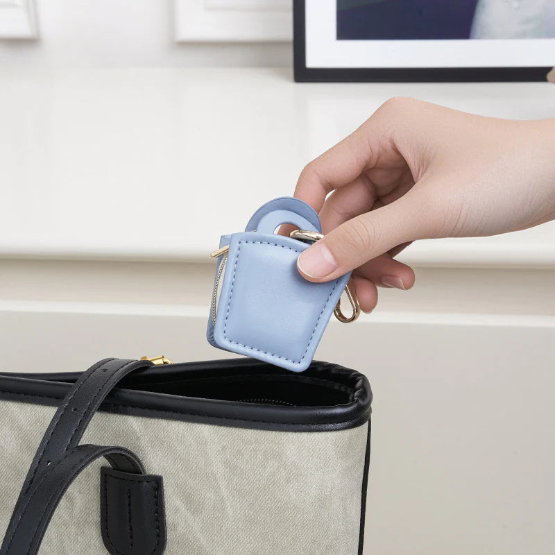 TiffanyCross-Border Direct Supply Jewelry Bag for Business Trips and Travel Portable Earrings Rings Storage Box Jewelry Organizer