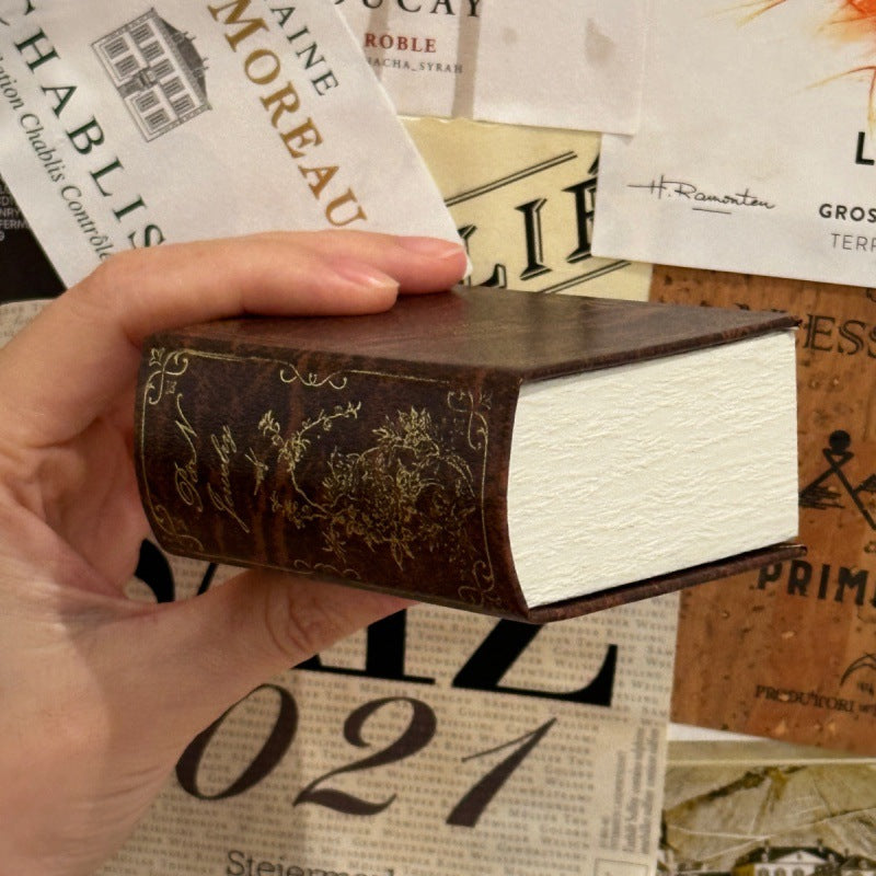 French Retro Creative Simple Exquisite Fashion Book Ornament Box