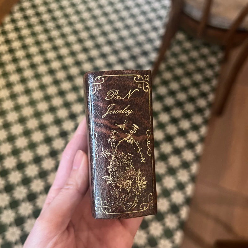 French Retro Creative Simple Exquisite Fashion Book Ornament Box