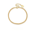 Brass Alloy Bracelet French Light Luxury Retro Design Fashion Simple Versatile Bracelet Bangle