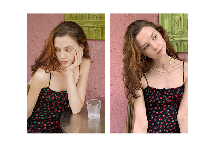 New Trendy High-end Feel Pure Silver Earrings French Light Luxury Niche Hoop Earrings