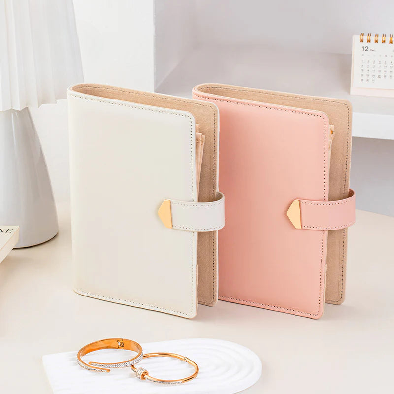 Cross-Border Jewelry Storage Box Booklet Bag Necklace Earring Box Leather Portable Gold Jewelry Storage High-End Gift Tiffany Gold Necklace Jewelry DavidTiffany gold necklace jewelry david