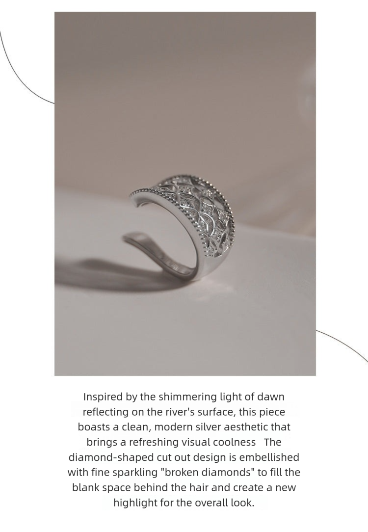 Zircon Ear Clip Style Non-Pierced Women's Earrings Vintage Non-Hole Ear Cuff David Jewelry Gold Necklacedavid jewelry gold necklace