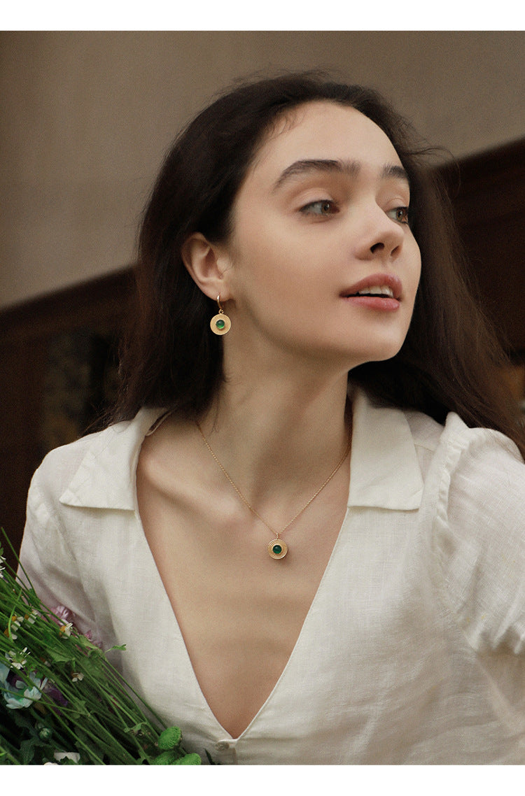 Copper Alloy Ring French Style Elegant Lazy Design Quality New Light Luxury Necklace