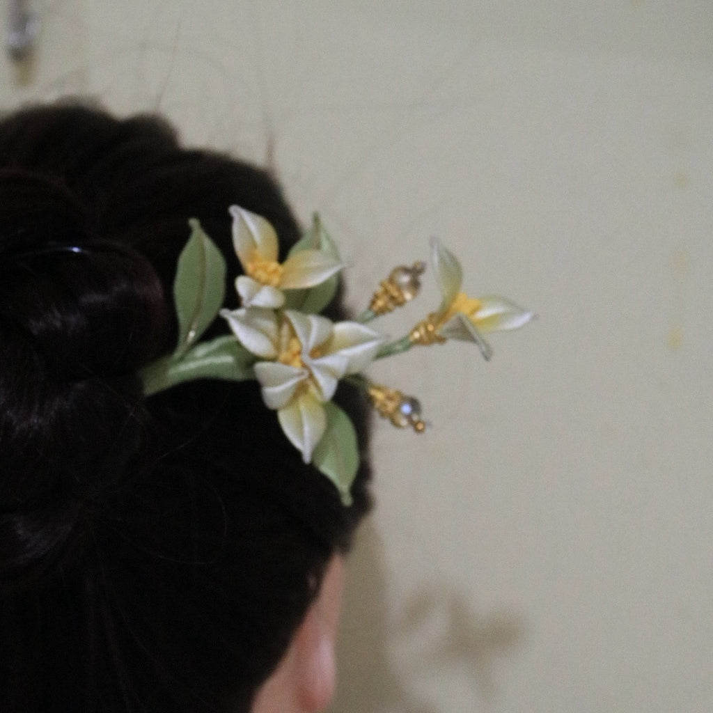 Intangible Cultural Heritage Flower Hairpin Chinese Style Jewelry