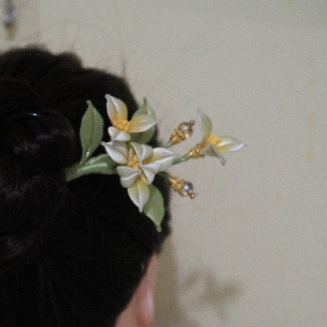 Intangible Cultural Heritage Flower Hairpin Chinese Style Jewelry