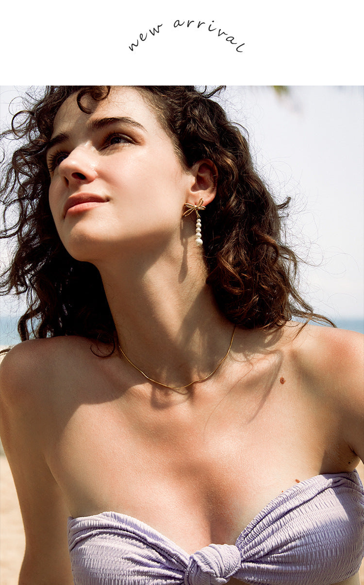 925 Silver Chain Necklace for Women, Light Luxury Jewelry Pendant, High-end Detachable Collarbone Chain, Jewelry Gold Necklacejewelry gold necklace002