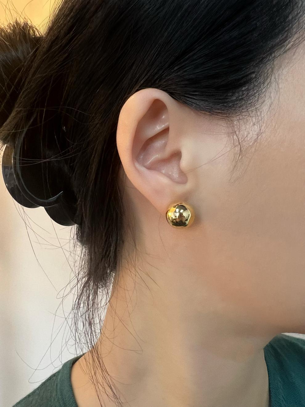 French Retro Style Fashion Versatile Simple Earrings Gold Necklace Davidgold necklace david001