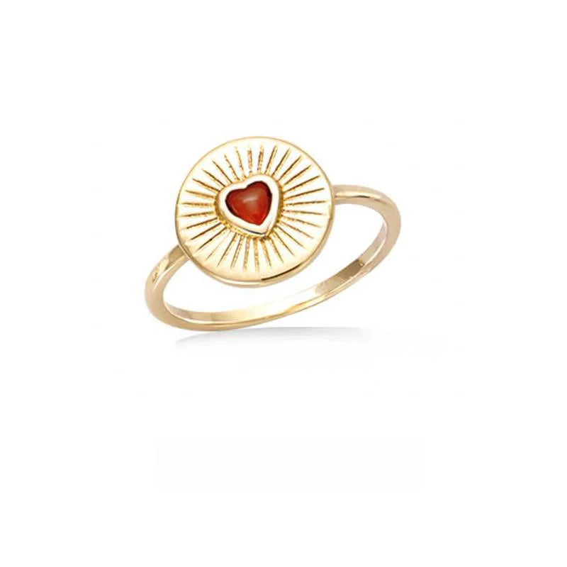 South French Series French Style Simple Fashion Lazy Ring Gold Necklace Jewelrygold necklace jewelry003